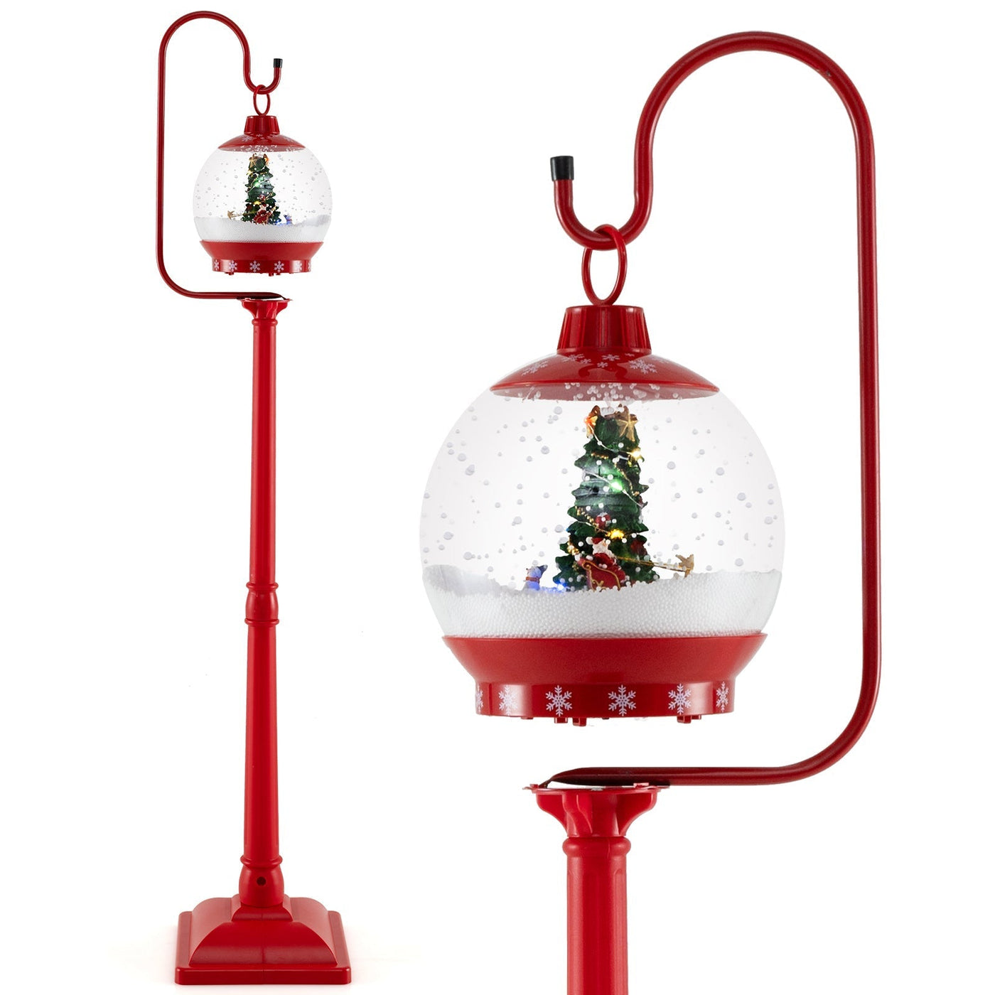 Christmas lamppost - Indoor - Outdoor - Xmas Light Post - Christmas Decoration-Grace Aura