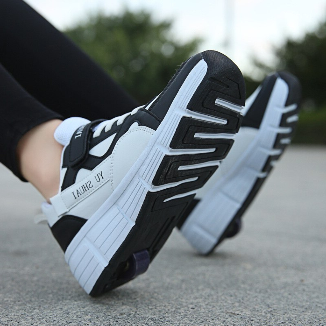 Clark Heelie Sneakers | Roll everywhere with the wheels-Grace Aura