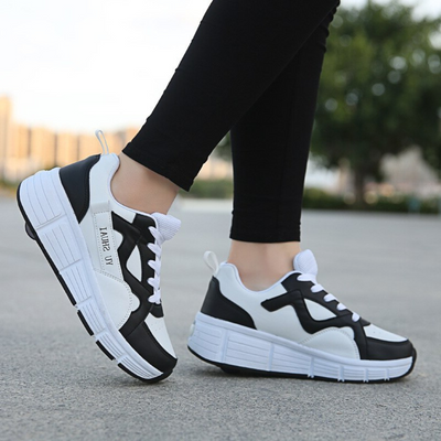 Clark Heelie Sneakers | Roll everywhere with the wheels-Grace Aura
