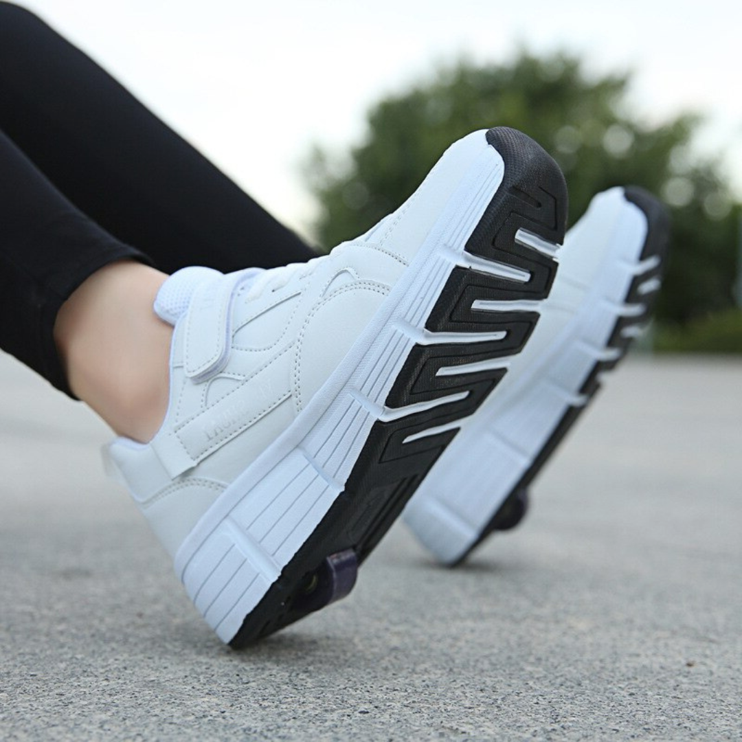 Clark Heelie Sneakers | Roll everywhere with the wheels-Grace Aura