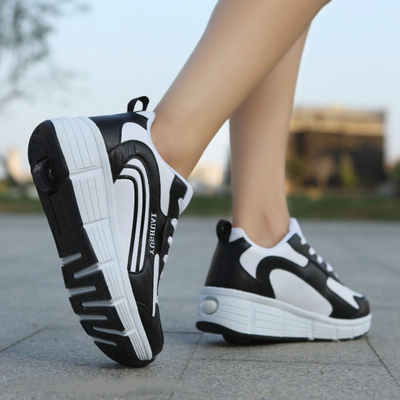Clark Heelie Sneakers | Roll everywhere with the wheels-Grace Aura