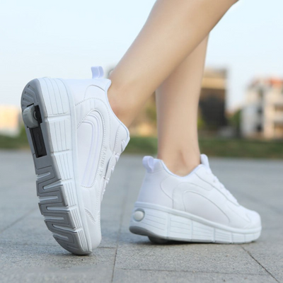 Clark Heelie Sneakers | Roll everywhere with the wheels-Grace Aura