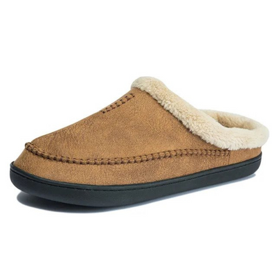 CloudSoft Indoor Slippers | Fleece-lined men's slippers to slip into-Grace Aura