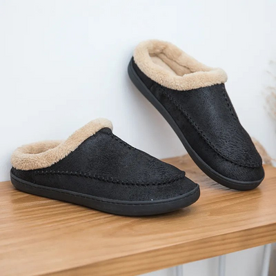 CloudSoft Indoor Slippers | Fleece-lined men's slippers to slip into-Grace Aura