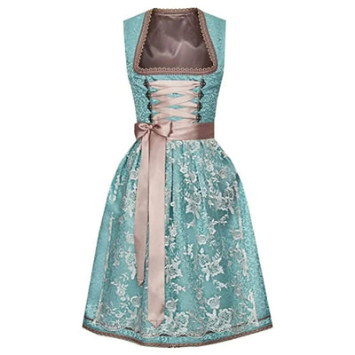 Dirndl - Women's Traditional Octoberfest Dirndl Dress Outfit-Grace Aura