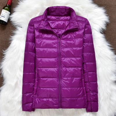 Down Jacket | Hooded | Lightweight | Puffer Jacket | Winter Jackets Women-Grace Aura