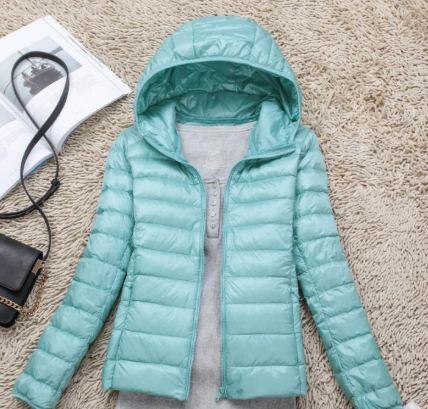 Down Jacket | Hooded | Lightweight | Puffer Jacket | Winter Jackets Women-Grace Aura