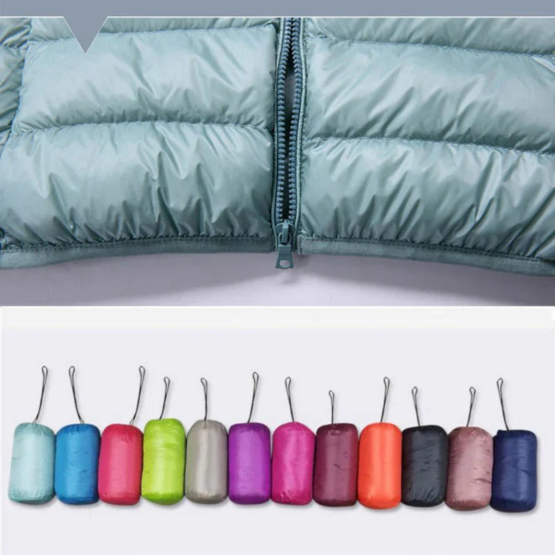 Down Jacket | Hooded | Lightweight | Puffer Jacket | Winter Jackets Women-Grace Aura