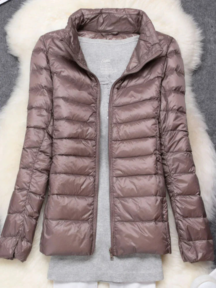 Down Jacket | Hooded | Lightweight | Puffer Jacket | Winter Jackets Women-Grace Aura
