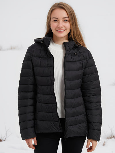 Down Jacket | Hooded | Lightweight | Puffer Jacket | Women's Winter Jackets -Grace Aura
