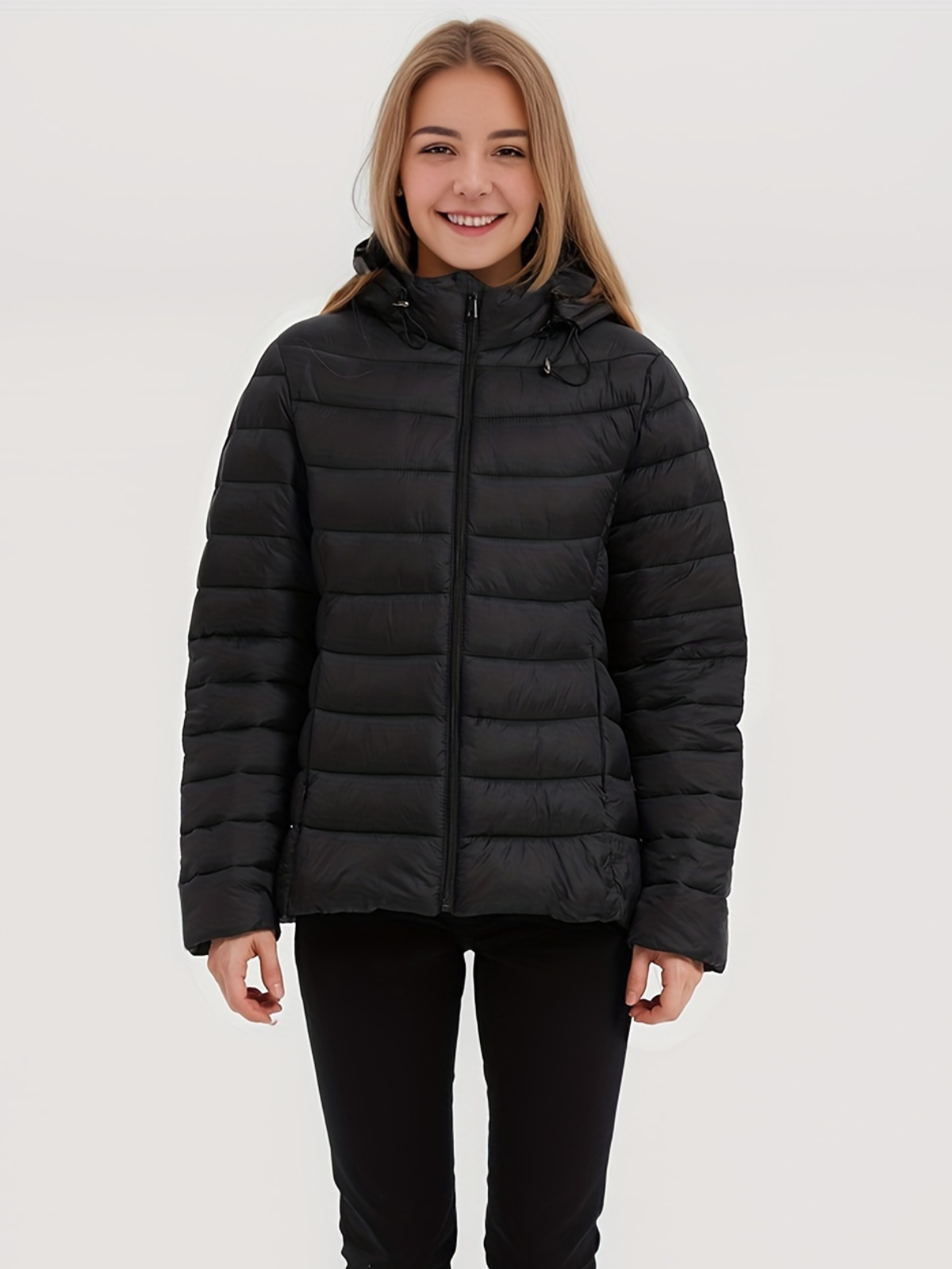 Down Jacket | Hooded | Lightweight | Puffer Jacket | Women's Winter Jackets -Grace Aura