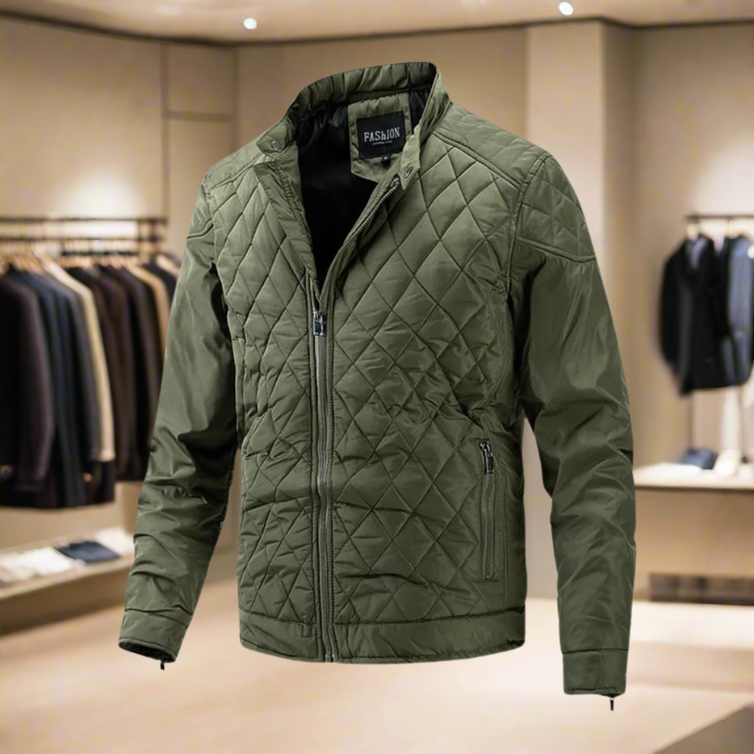 Down Jacket - Padded - Lightweight - Winter Jacket - Mens Quilted Jacket-Grace Aura