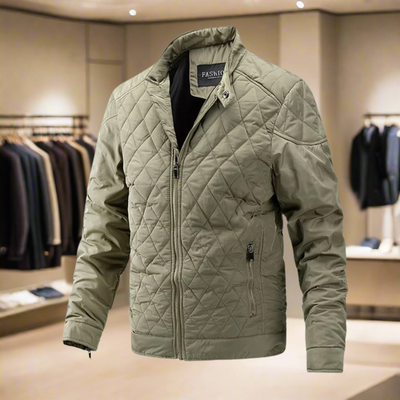 Down Jacket - Padded - Lightweight - Winter Jacket - Mens Quilted Jacket-Grace Aura