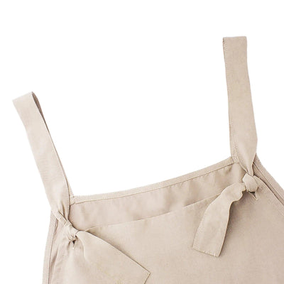 Dungarees - Women's Sleeveless Loose Fit Linen Overalls Jumpsuit-Grace Aura