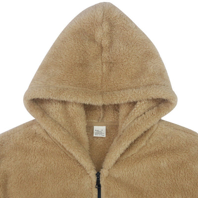 Fleece Jacket - Warm - Hooded - Teddy Fleece - Men's Zip Up Fleece-Grace Aura