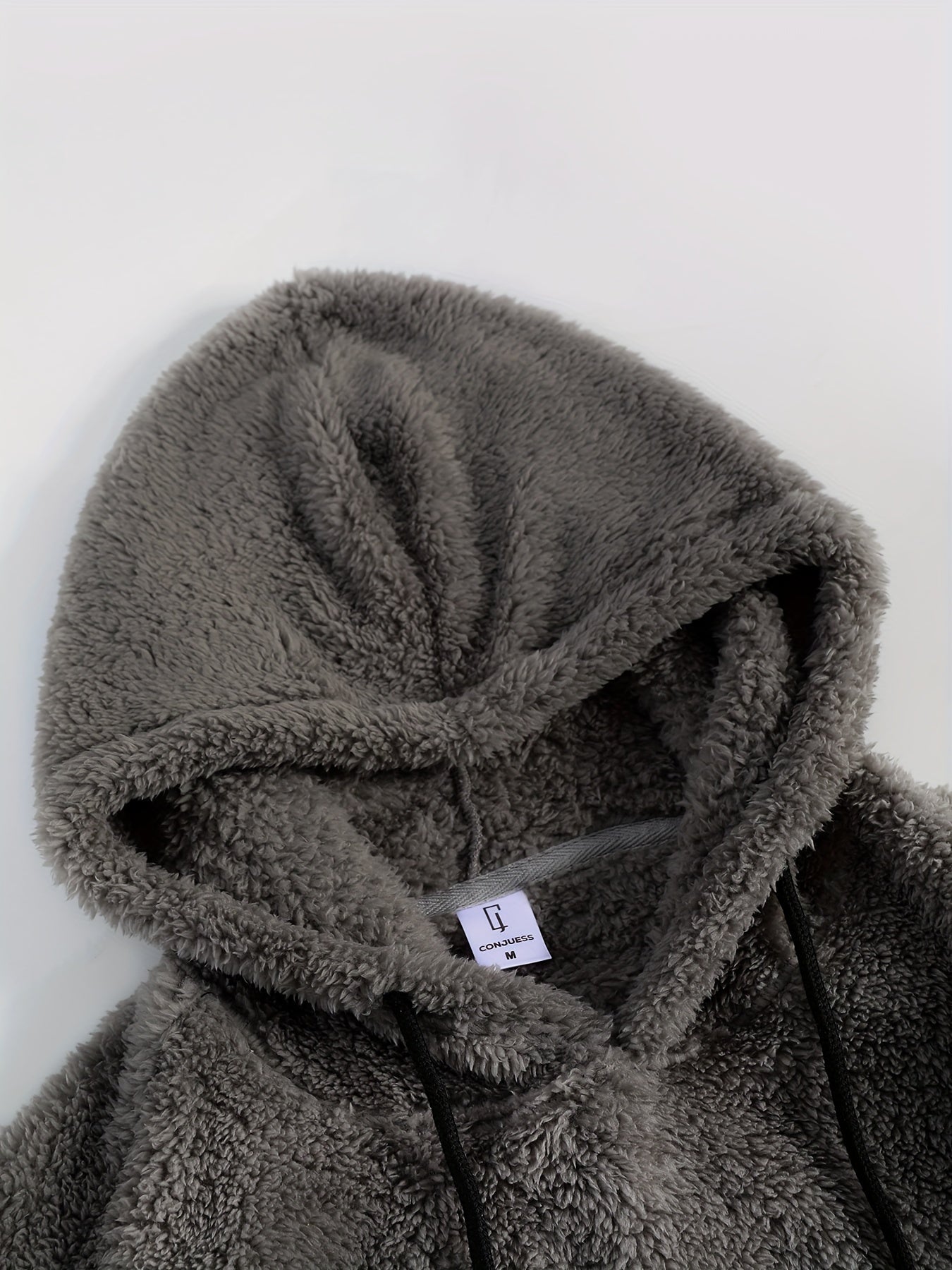 Fleece Loungewear - Comfy Two-Piece Teddy Hoodie and Sweatpants Set-Grace Aura