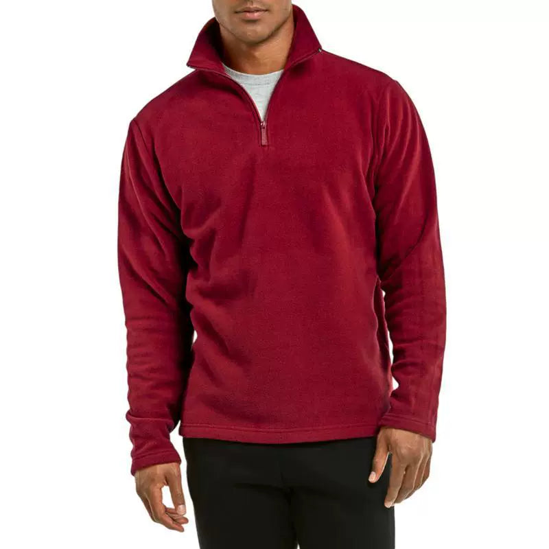 Fleece Sweater | Half-Zip | Pullover | Quarter-Zip Fleece | Men's Fleece-Grace Aura