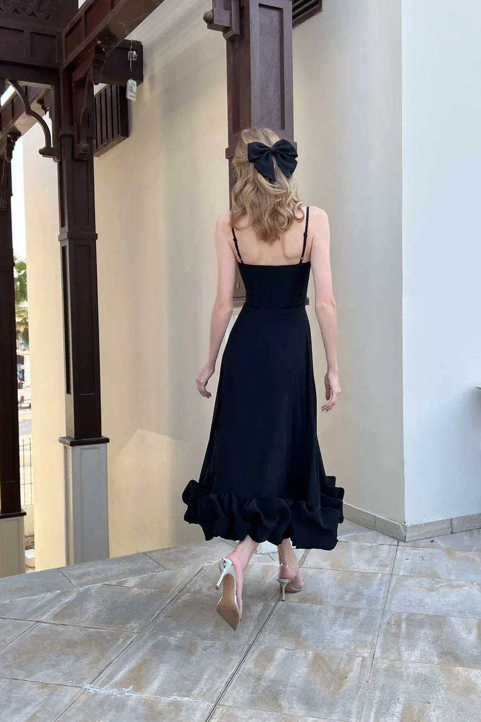Flounce | Midi Dress-Grace Aura