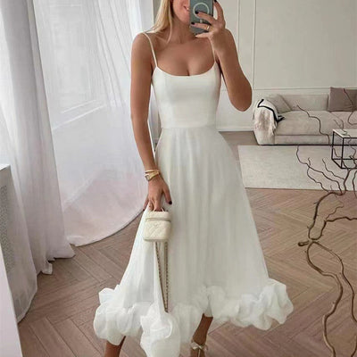Flounce | Midi Dress-Grace Aura