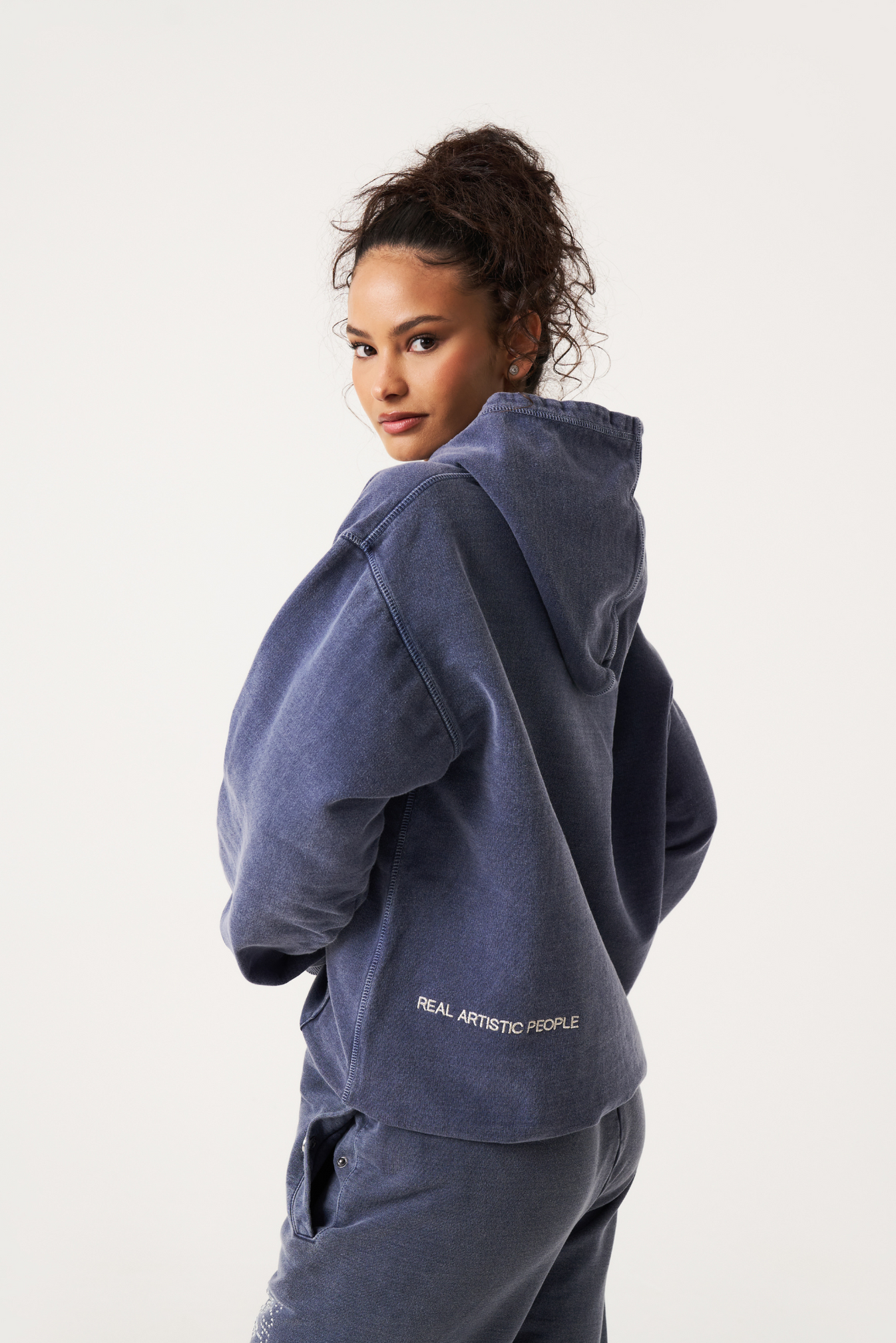For the Culture Hoodie | Printed | Washed | Pullover Hoodie | Women's Hoodie-Grace Aura