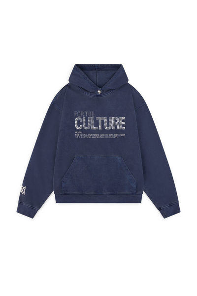 For the Culture Hoodie | Printed | Washed | Pullover Hoodie | Women's Hoodie-Grace Aura