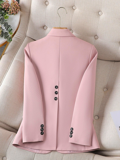 Formal Blazer - Single Breasted Stylish Blazer Jacket for Women-Grace Aura
