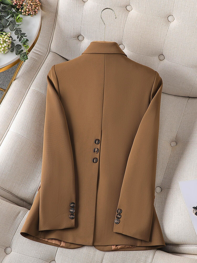Formal Blazer - Single Breasted Stylish Blazer Jacket for Women-Grace Aura