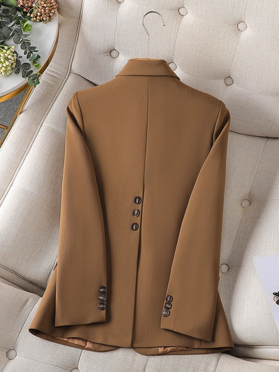 Formal Blazer - Single Breasted Stylish Blazer Jacket for Women-Grace Aura