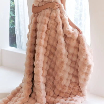 Fur Blanket | Plush | Fleece | Fluffy Blanket | Winter Blanket-Grace Aura