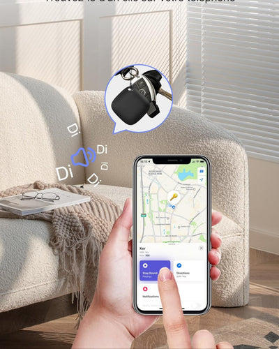 GPS Tracker | Small | Live GPS Tracker | GPS Tracker for Keys | Pet Tracker-Grace Aura