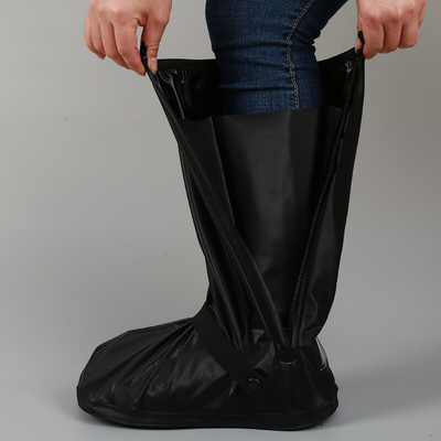 Galoshes Overshoes - Waterproof - Black - Boot Covers - Rain Covers for Shoes-Grace Aura
