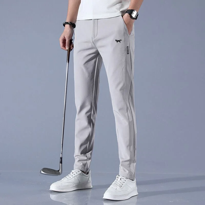 Golf Trousers - Stretch - Skinny - Track Pants - Men's Pants-Grace Aura