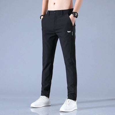 Golf Trousers - Stretch - Skinny - Track Pants - Men's Pants-Grace Aura