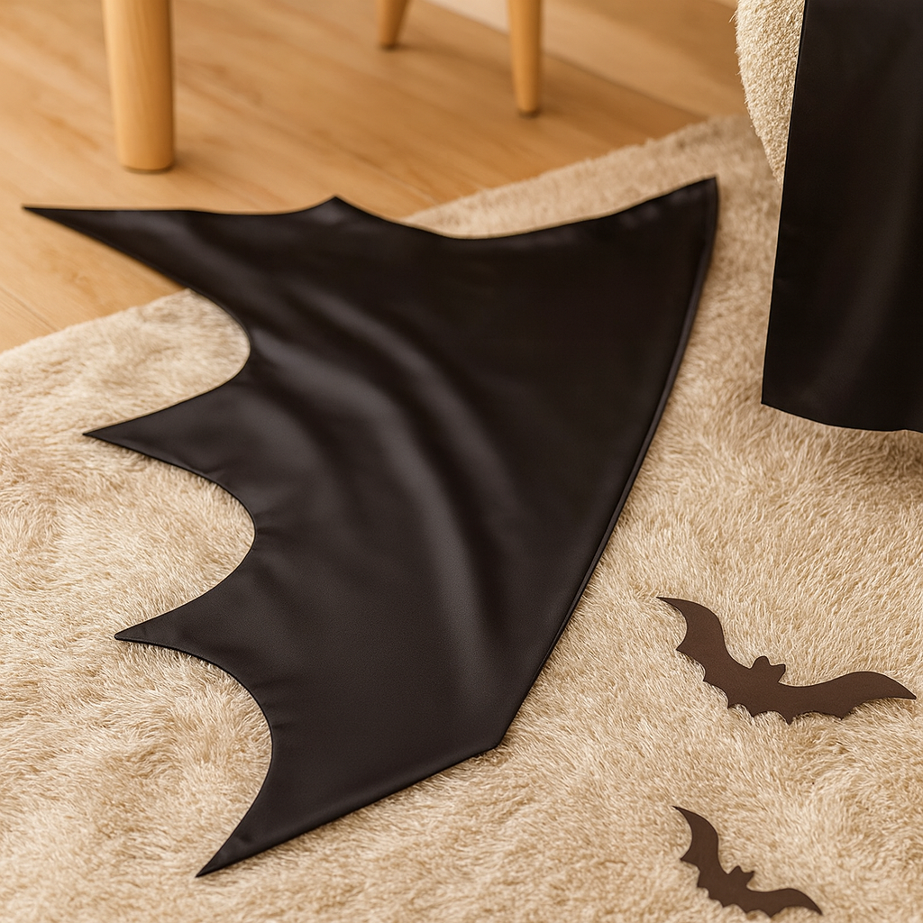 Halloween Dress | Black | Mini Dress | Bat Costume | Womens Halloween Costumes-Grace Aura