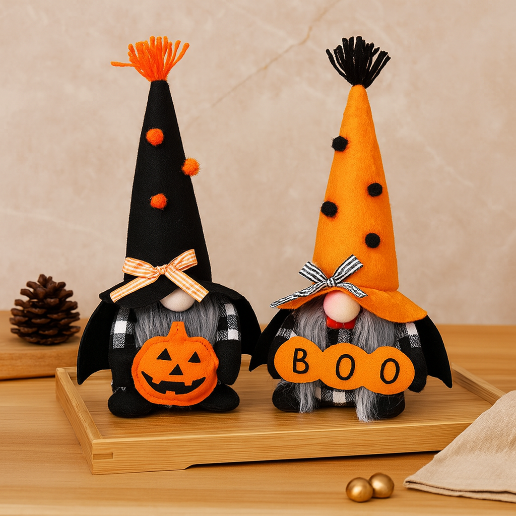 Halloween Gnome | Indoor | Outdoor | Halloween Ornament | Halloween Decoration-Grace Aura