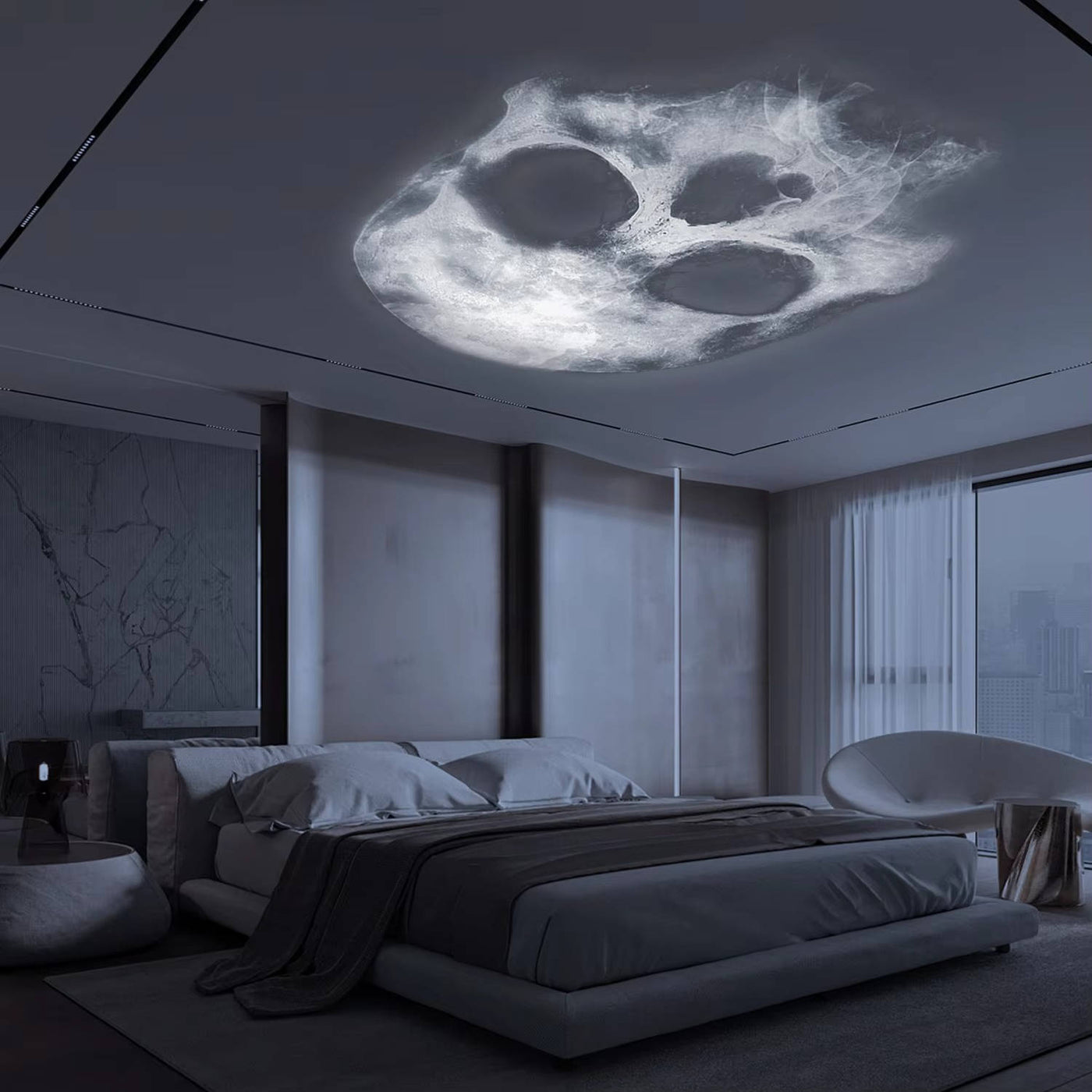 Halloween Projector - Skull Light Image Projector for Halloween-Grace Aura