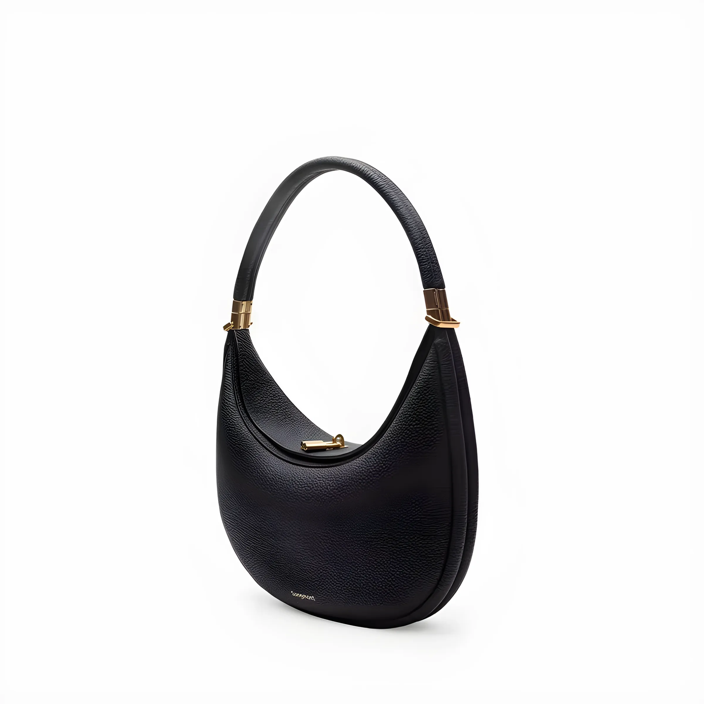 Handbag Purse | Leatherette | Half Moon | Shoulder Bag | Women's Bag-Grace Aura