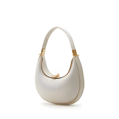 Handbag Purse | Leatherette | Half Moon | Shoulder Bag | Women's Bag-Grace Aura