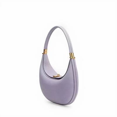 Handbag Purse | Leatherette | Half Moon | Shoulder Bag | Women's Bag-Grace Aura