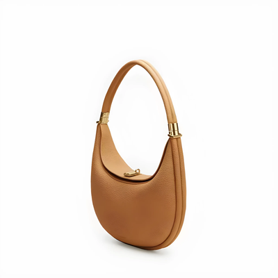 Handbag Purse | Leatherette | Half Moon | Shoulder Bag | Women's Bag-Grace Aura