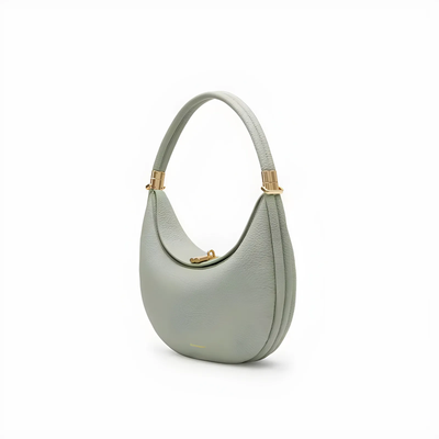 Handbag Purse | Leatherette | Half Moon | Shoulder Bag | Women's Bag-Grace Aura
