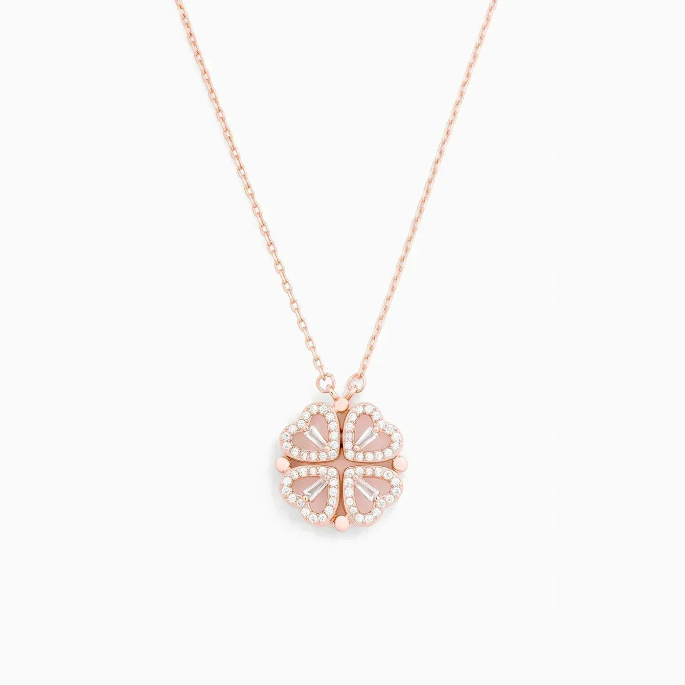 Heart Necklace | Zircon | Silver | Golden Necklace | Necklace for Ladies-Grace Aura