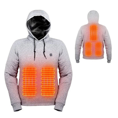 Heated Hoodie - Warm - Pullover - Winter Hoodie - Women's Hoodie-Grace Aura