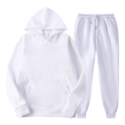 Hoodie and Jogger Set | Pullover | Drawstring | Sweat Sets | Women's Jogger Sets-Grace Aura