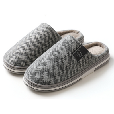 House Slippers - Men's Warm Indoor Winter Slippers-Grace Aura