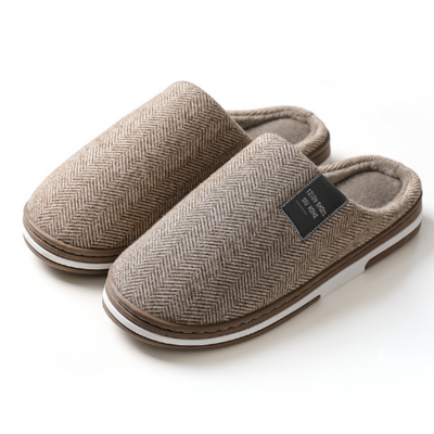 House Slippers - Men's Warm Indoor Winter Slippers-Grace Aura