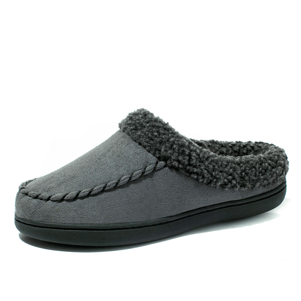 House Slippers | Winter | Fleece Lined | Indoor Slippers | Men's Slippers-Grace Aura
