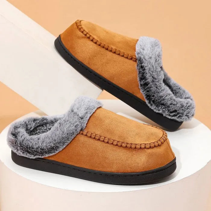 House Slippers | Winter | Fleece Lined | Indoor Slippers | Men's Slippers-Grace Aura