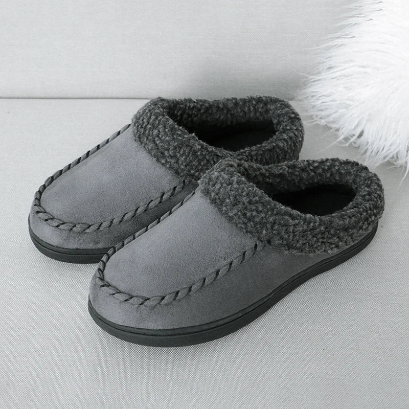 House Slippers | Winter | Fleece Lined | Indoor Slippers | Men's Slippers-Grace Aura