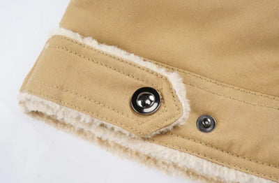 Jacket with Sherpa - Waterproof - Fleece Lined - Winter Jacket - Men's Jacket-Grace Aura